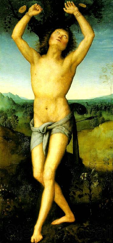 Pietro Perugino st sebastian